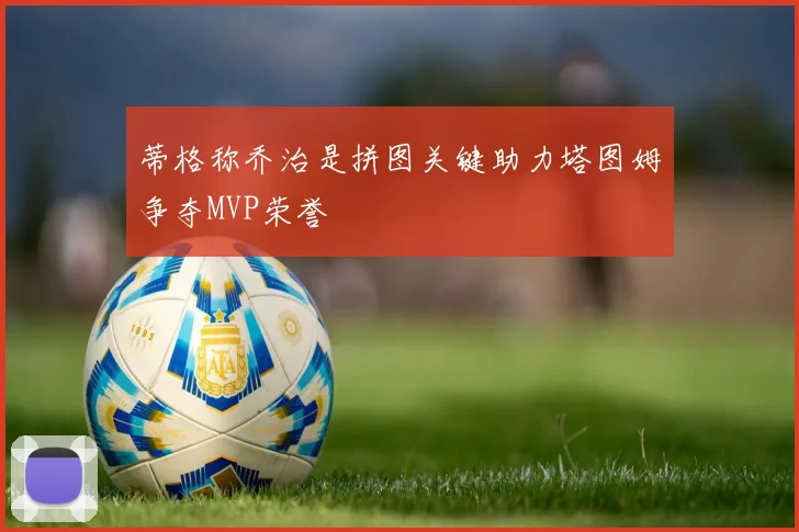 蒂格称乔治是拼图关键助力塔图姆争夺MVP荣誉